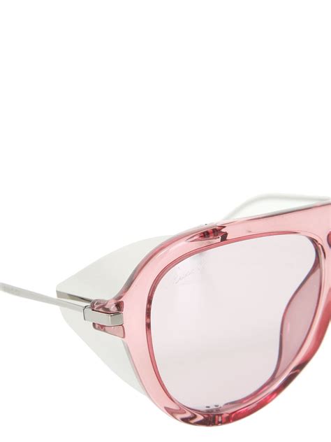 pink gucci aviator sunglasses